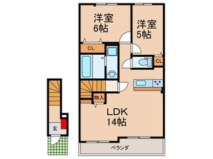 トゥールビヨンの物件間取画像